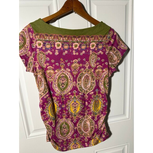 Vintage Ralph Lauren Paisley Top - Picture 1 of 5